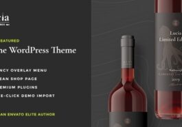 Lucia Nulled Wine WordPress Theme Free Download