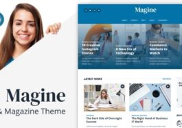 Magine Nulled – Business Blog WordPress Theme Free Download