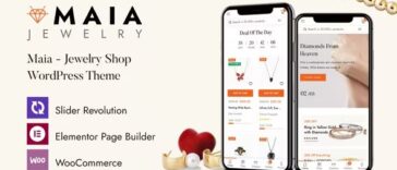 Maia Jewelry Shop WordPress Theme Nulled Free Download