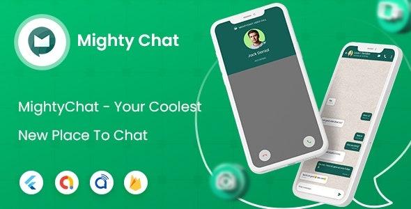 MightyChat Nulled Chat App With Firebase Backend + Agora.io Free Download