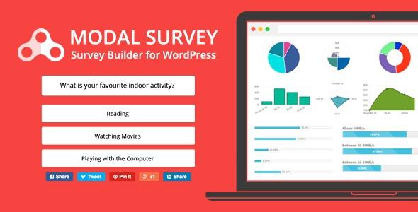 Modal Survey Nulled WordPress Poll, Survey & Quiz Plugin Free Download