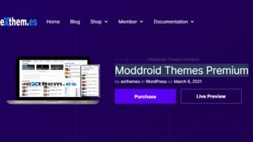 Moddroid GPL – Android Download Theme For WordPress Free Download