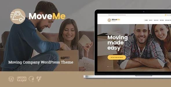 MoveMe Moving & Storage Relocation Company WordPress Theme Nulled