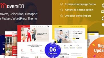 MoversCO WordPress Theme Nulled Free Download