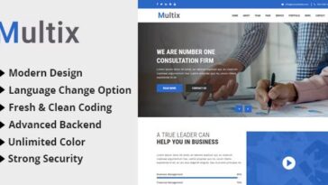 Multix Nulled Multipurpose Website CMS with Codeigniter Free Download