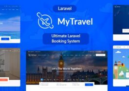 MyTravel Nulled Ultimate Laravel Booking System Free Download