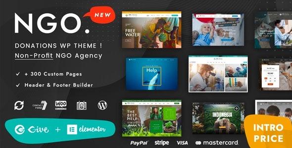 Ngo Nulled Charity & Donation WordPress Free Download