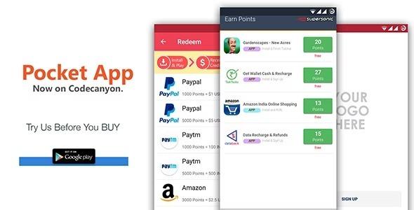 POCKET Nulled Android Rewards App Free Download