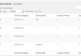 Portfolios and Projects Pro Nulled by WpOnlineSupport Free Download