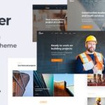Quper Theme Nulled Construction and Architecture WordPress Theme Free Download