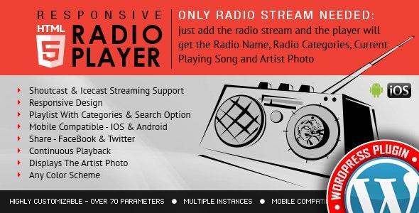 Radio Player Shoutcast & Icecast Nulled WordPress Plugin Free Download