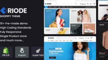 Riode Multi-Purpose Shopify Theme Nulled Download