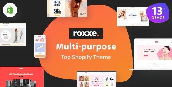 Roxxe Nulled Responsive Multipurpose Shopify Theme Free Download