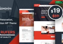 Rufers Theme Nulled Renovation Services WordPress Theme Free Download