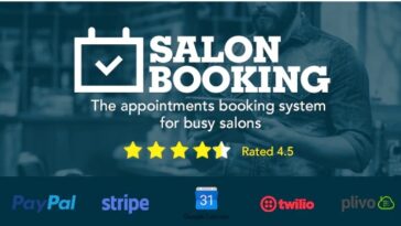 Salon Booking WordPress Plugin Nulled