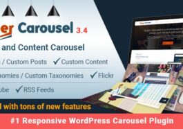 Super Carousel - Responsive Wordpress Plugins Nulled Download