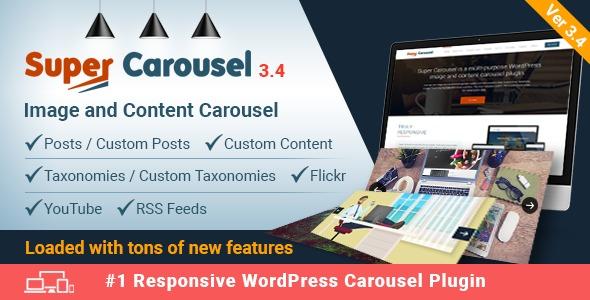 Super Carousel - Responsive Wordpress Plugins Nulled Download