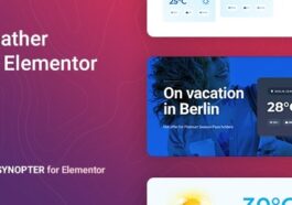Synopter Nulled Weather for Elementor Download
