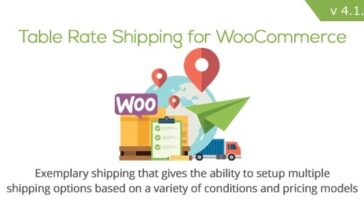 Table Rate Shipping for WooCommerce Nulled Free Download