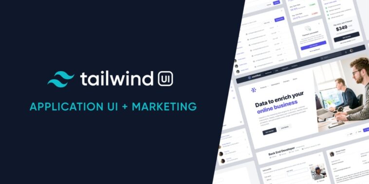 Tailwind UI Nulled Application UI + Marketing Free Download