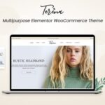 Terina Theme Nulled Multipurpose Elementor WooCommerce Theme Free Download