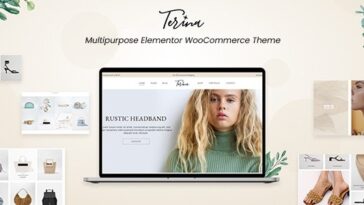 Terina Theme Nulled Multipurpose Elementor WooCommerce Theme Free Download
