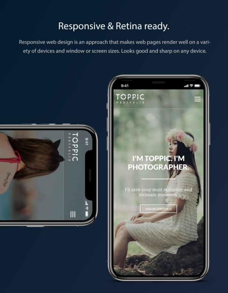 TopPic Nulled Portfolio Photography Theme Download