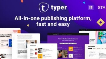 Typer WordPress Theme Nulled Free Download