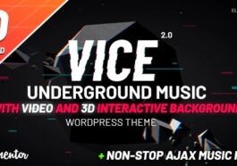 Vice Theme Nulled Music Band Dj and Radio Wordpress Theme Free Download