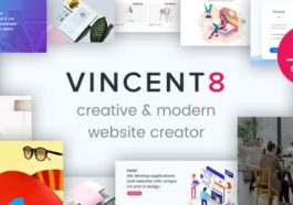 Vincent Eight Responsive Multipurpose WordPress Theme Nulled Download