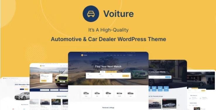 Voiture Theme Nulled Automotive & Car Dealer WordPress Theme Free Download