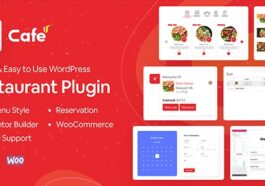 WP Cafe Nulled Restaurant Reservation and Food Menu Plugin for WordPress Free Download