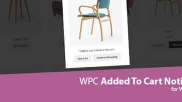 WPC Added To Cart Notification for WooCommerce Premium Nulled Free Download
