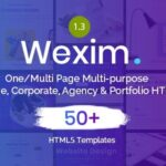 Wexim Nulled One Page Parallax Free Download