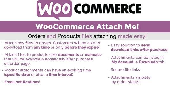 WooCommerce Attach Me! By Vanquish Nulled Download