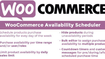 WooCommerce Availability Scheduler Nulled Free Download