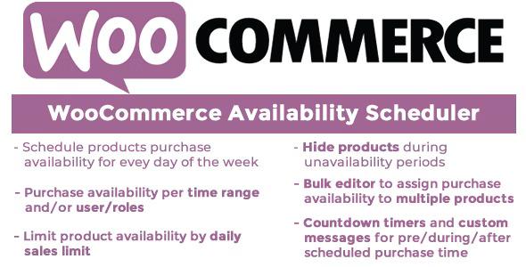 WooCommerce Availability Scheduler Nulled Free Download