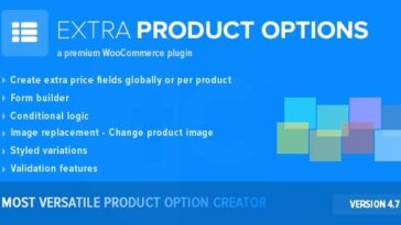 WooCommerce Extra Product Options Nulled Download