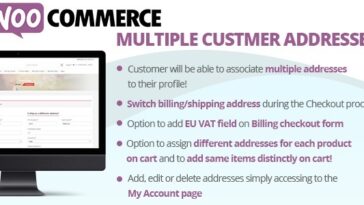 WooCommerce Multiple Customer Addresses Nulled