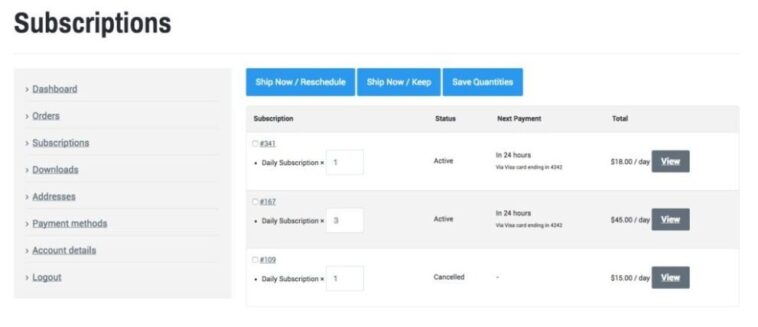 WooCommerce Subscriptions Nulled