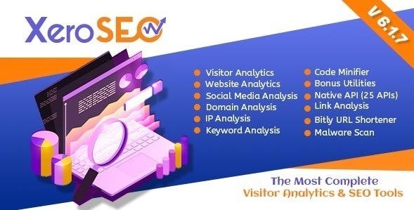 XeroSEO Nulled The Most Complete Visitor Analytics & SEO Tools Free Download
