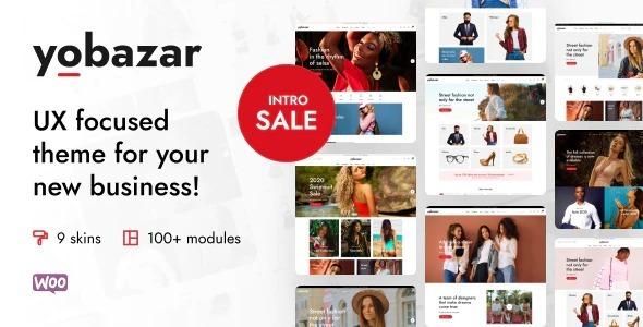 Yobazar WooCommerce WordPress Theme Nulled Free Download