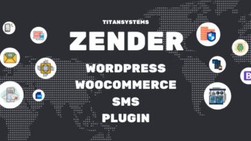 Zender WordPress WooCommerce SMS Plugin Nulled
