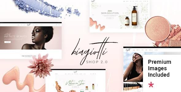 Biagiotti Theme Nulled Beauty and Cosmetics Shop Free Download