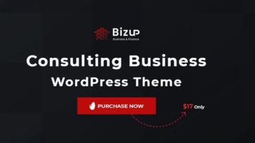 Bizup Theme Nulled Business Consulting WordPress Theme Free Download