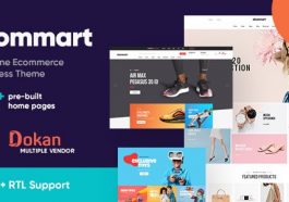 ekommart Theme Nulled - All-in-one eCommerce WordPress Theme Free Download