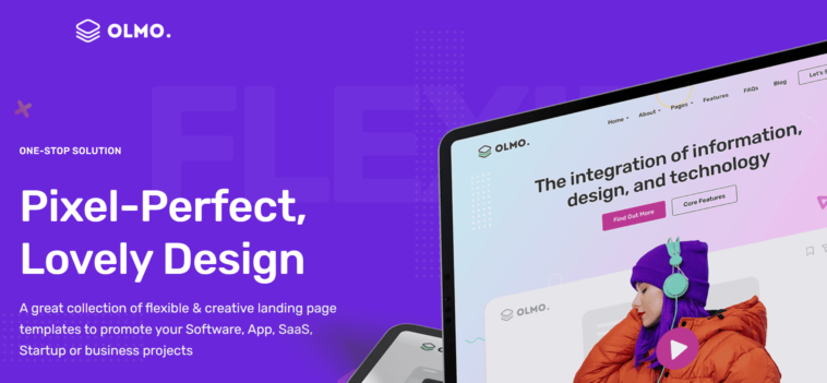 free download OLMO - Software & SaaS HTML5 Template nulled