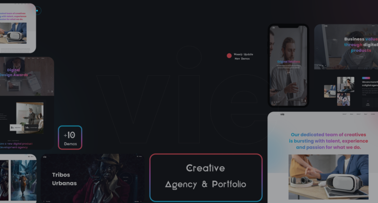 free download Vie - Creative Agency & Portfolio Template nulled