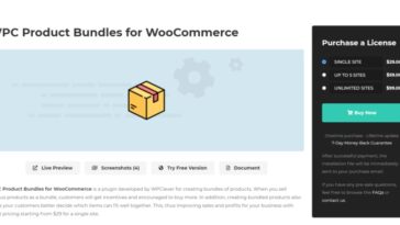 WooCommerce（Premium）NulledFreeDownload用のWPC製品バンドル