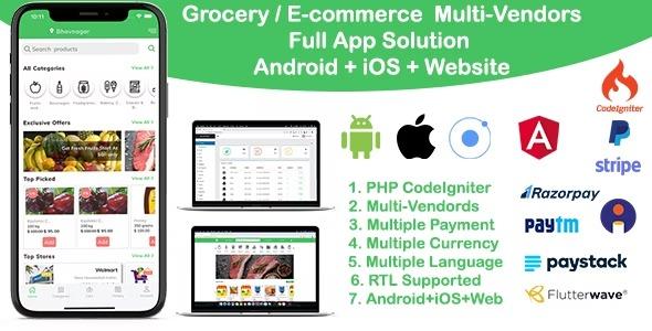free download grocery delivery services nulled
